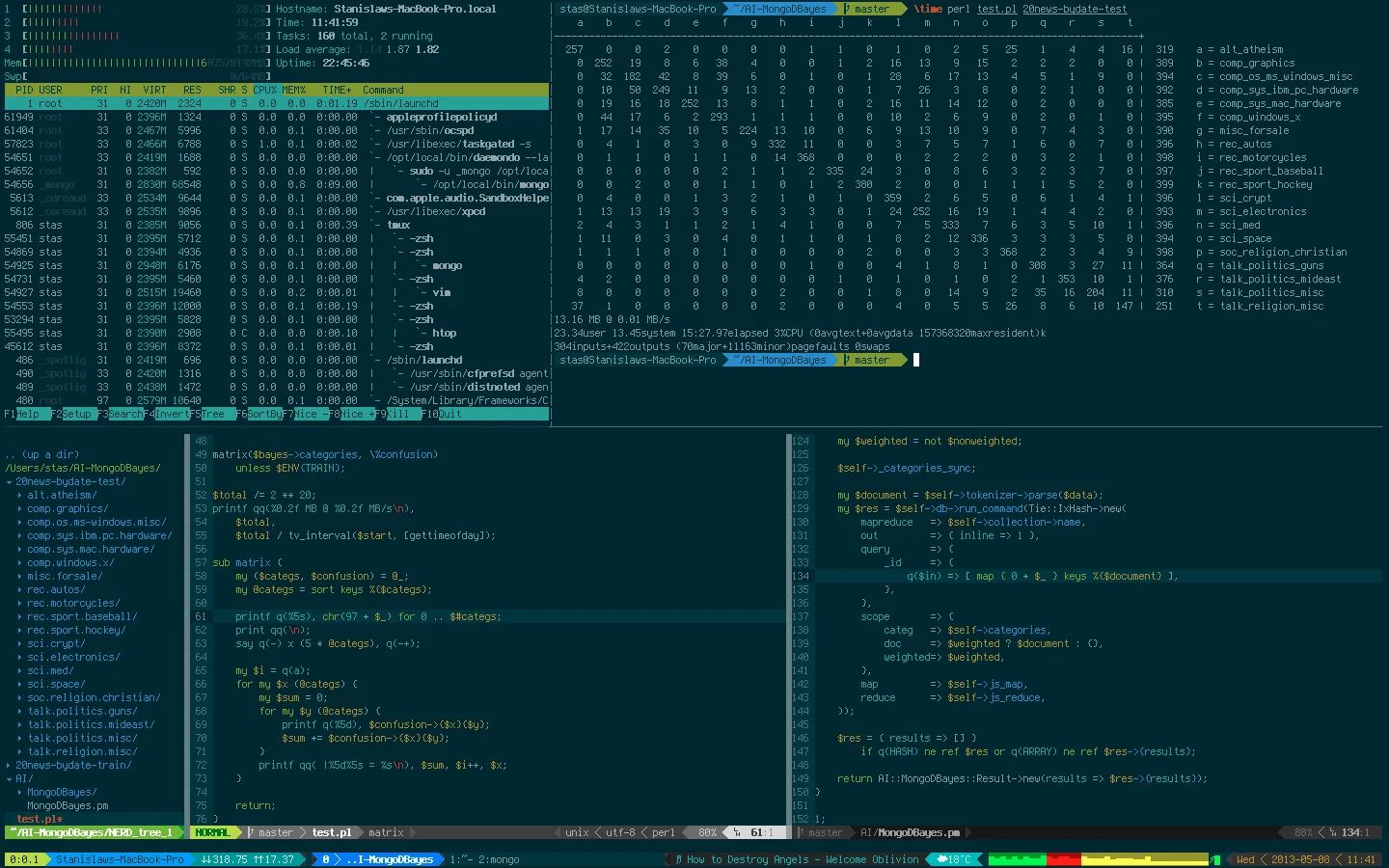 Терминальный мультиплексор - tmux